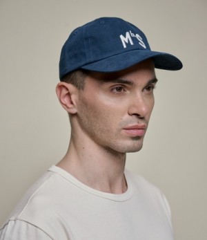 Blue Men Merz B. Schwanen CAP02 MbS logo Caps | MERZ5326078