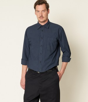 Blue Men Merz B. Schwanen SHIRT01 Shirts | MERZ2679351