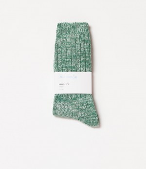 Green Women Merz B. Schwanen GS07 Socks | MERZ9510437