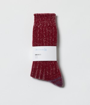 Red Women Merz B. Schwanen MW72 Socks | MERZ0618593