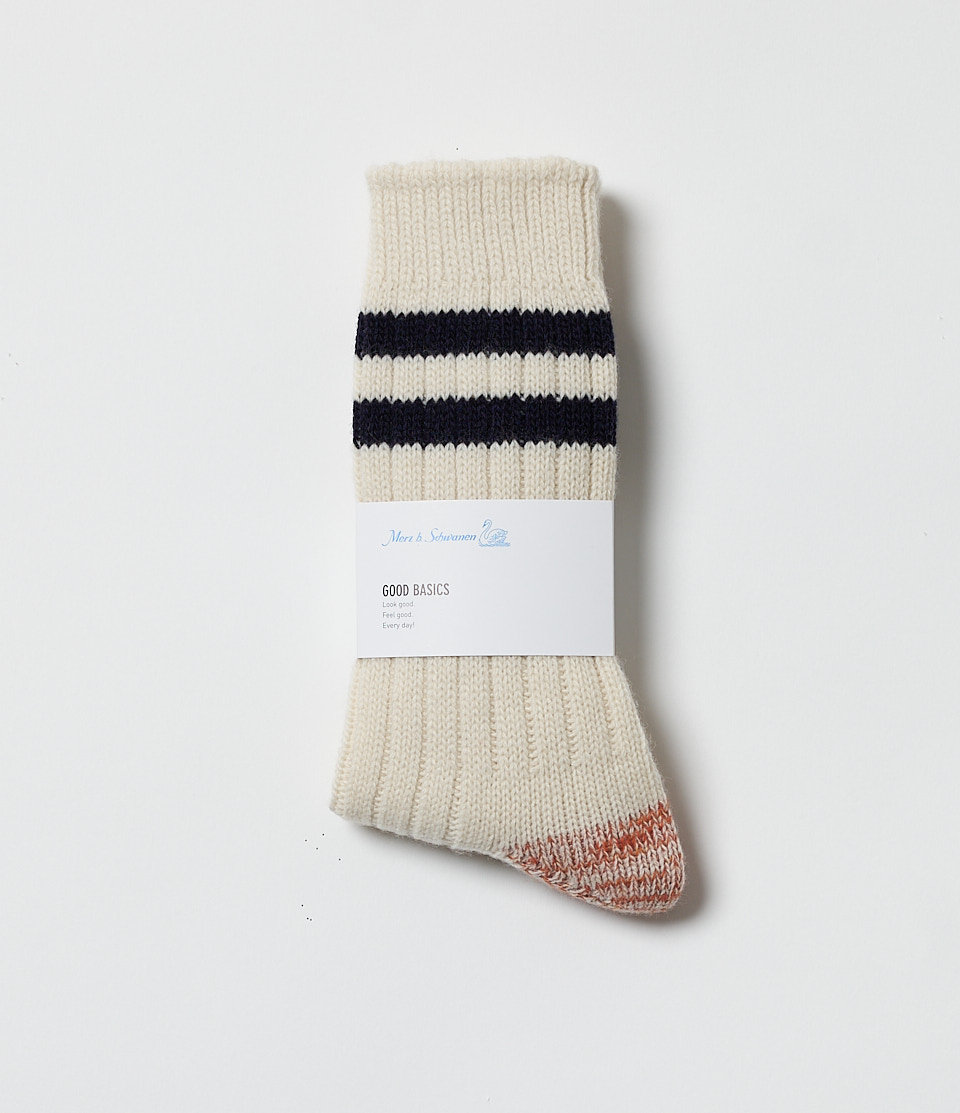 Beige Women Merz B. Schwanen MW75 Socks | MERZ2138564