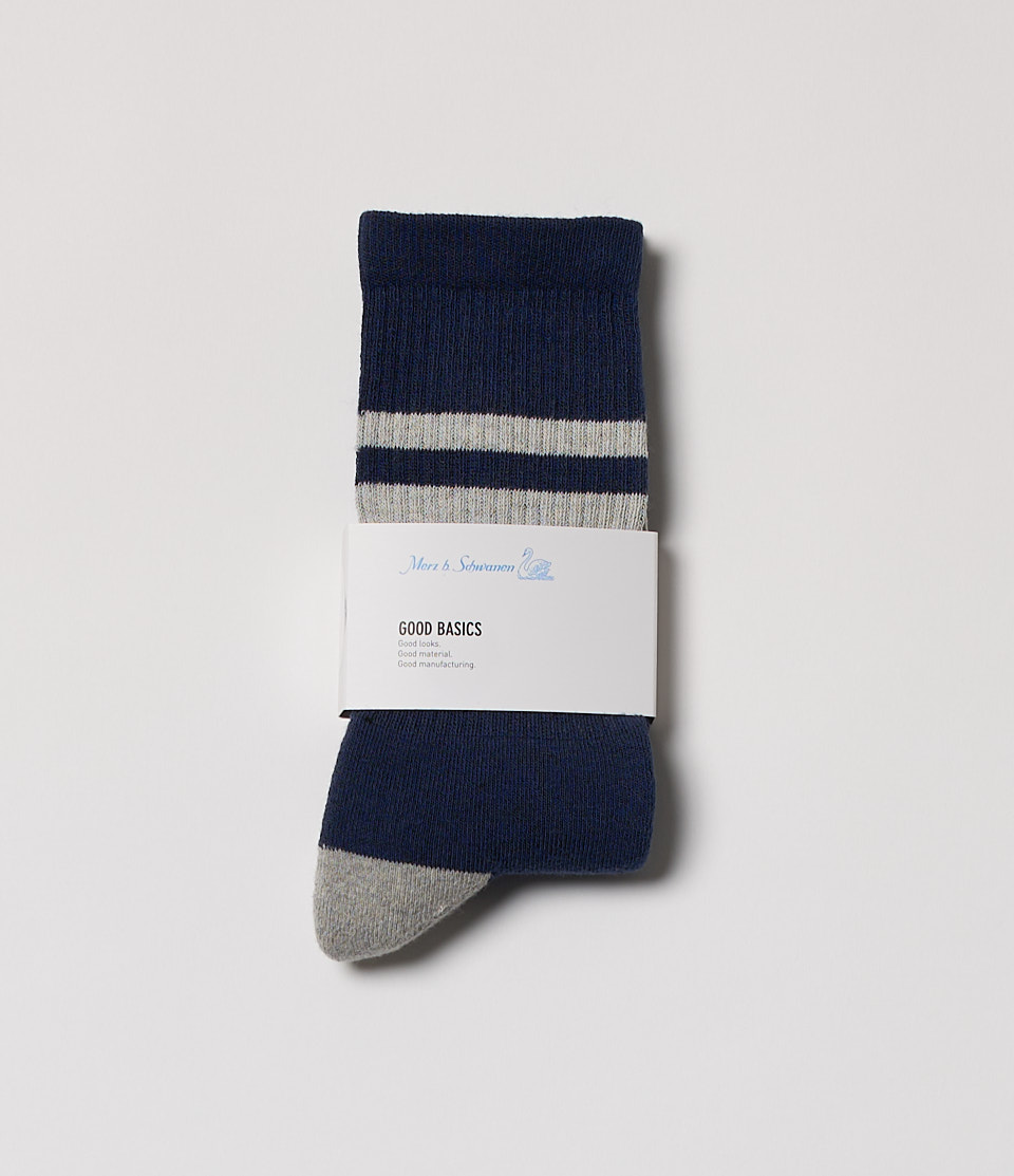 Blue Women Merz B. Schwanen GS06 Socks | MERZ0785142