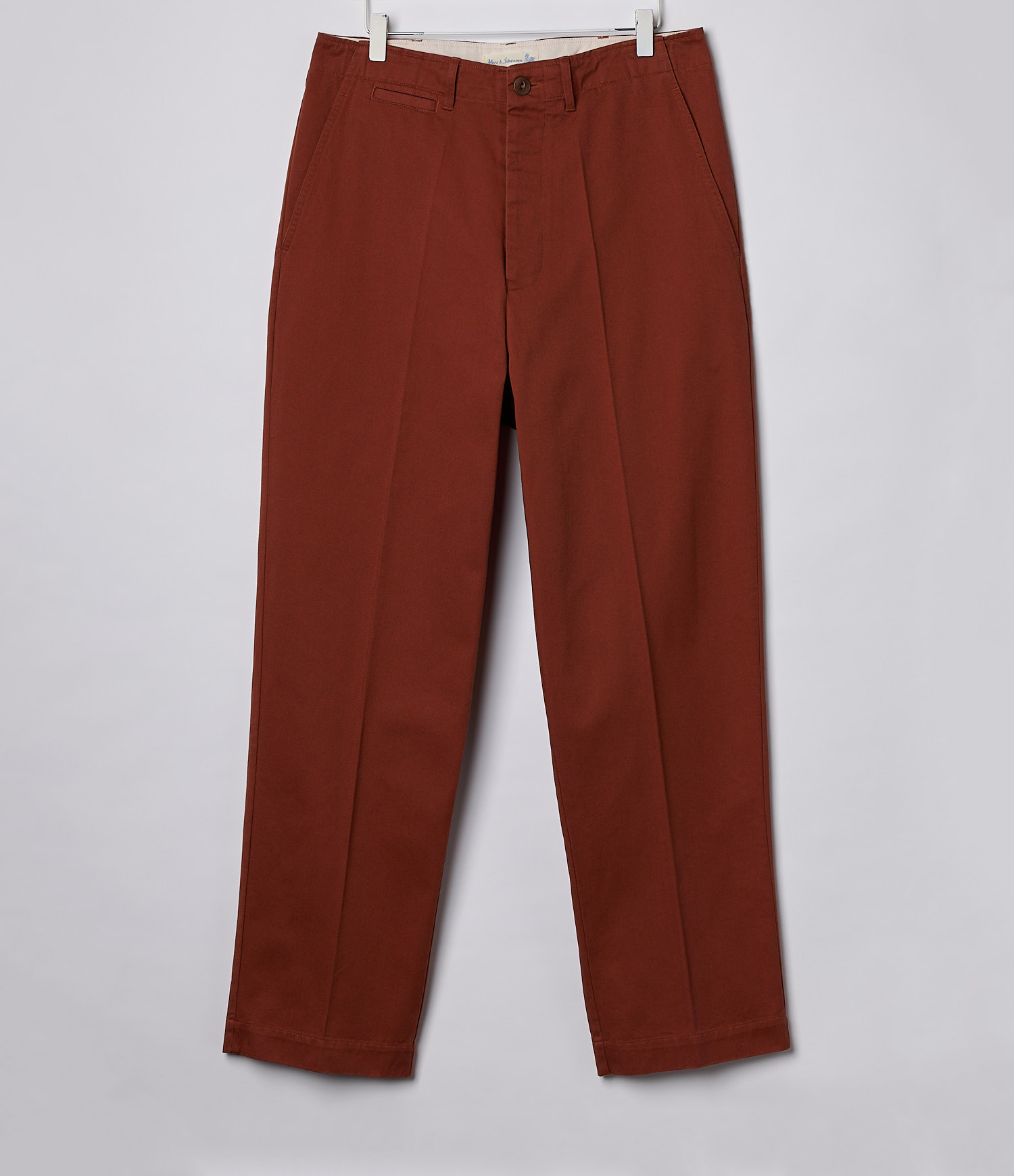 Brown Men Merz B. Schwanen CHINO01 Chino Pants | MERZ9284150