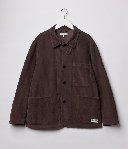 Chocolate Men Merz B. Schwanen JKT03C organic cotton corduroy Jackets | MERZ3590628