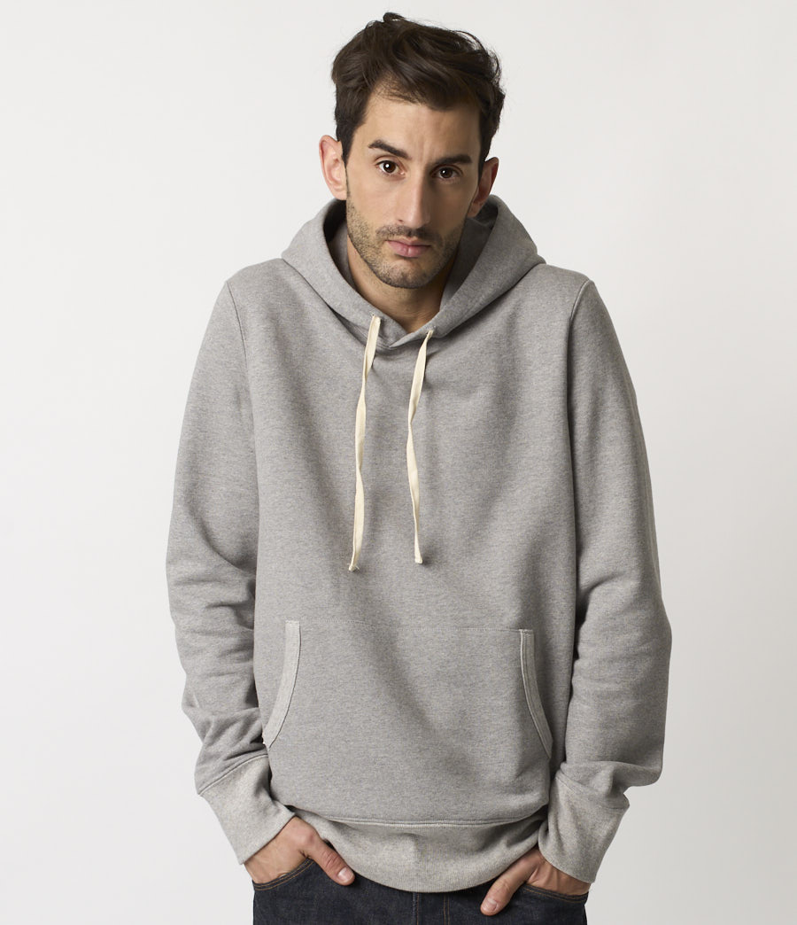 Grey Men Merz B. Schwanen 382 loopwheeled Hoodie | MERZ2387509