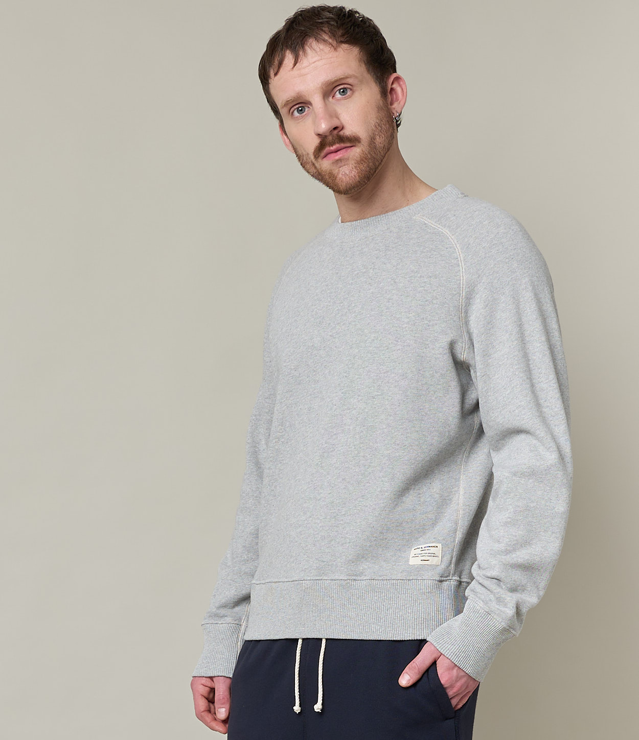 Grey Men Merz B. Schwanen RGSW01 Sweatshirts | MERZ7951346