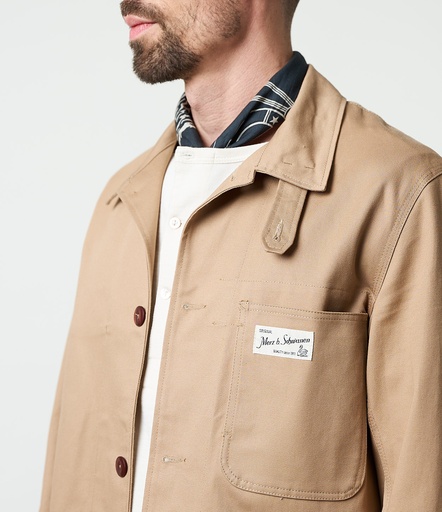 Khaki Men Merz B. Schwanen JKT01 Jackets | MERZ0458169