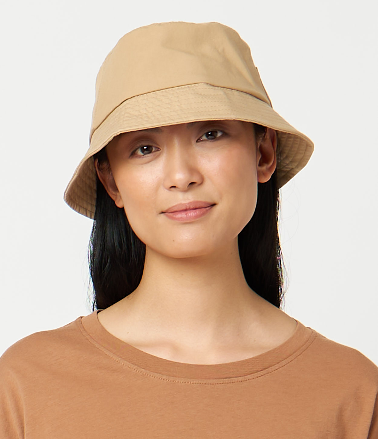 Khaki Women Merz B. Schwanen BH03 Bucket Hats | MERZ0156823