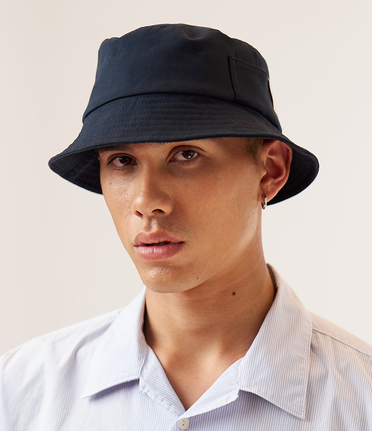 Navy Men Merz B. Schwanen BH03 Bucket Hats | MERZ5319874