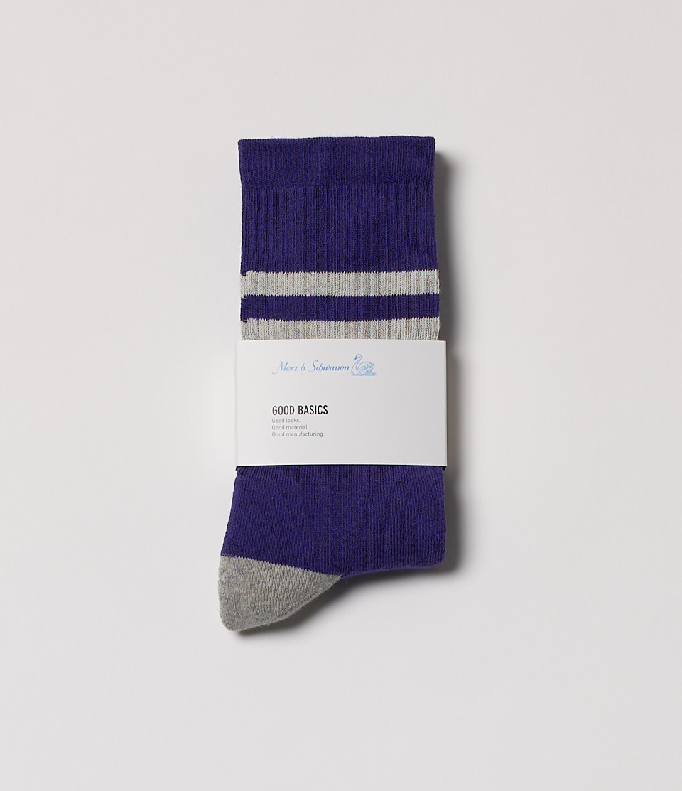 Purple Women Merz B. Schwanen GS06 Socks | MERZ5293681