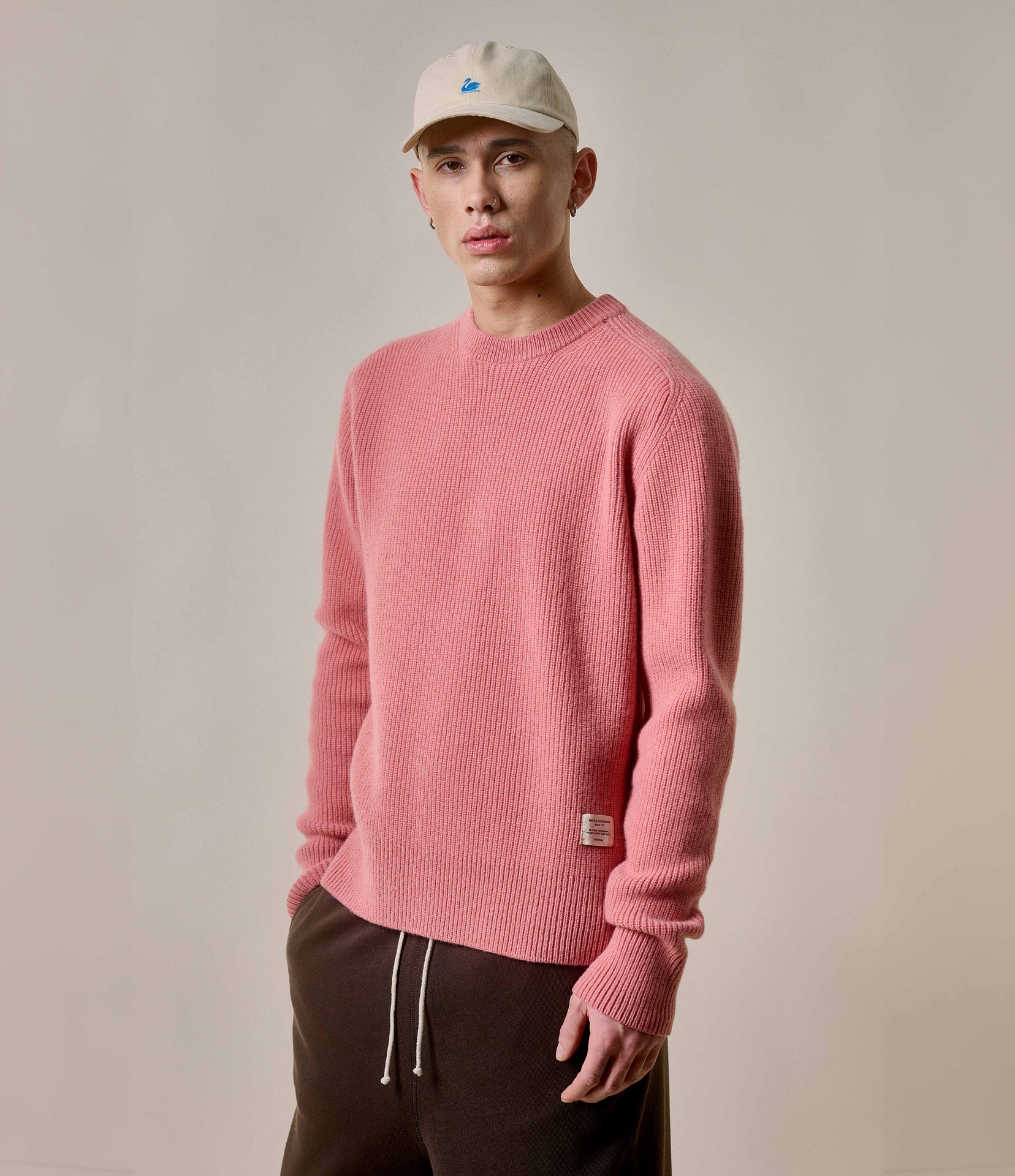 Rose Men Merz B. Schwanen LOCC02 crew Pullover | MERZ1873645