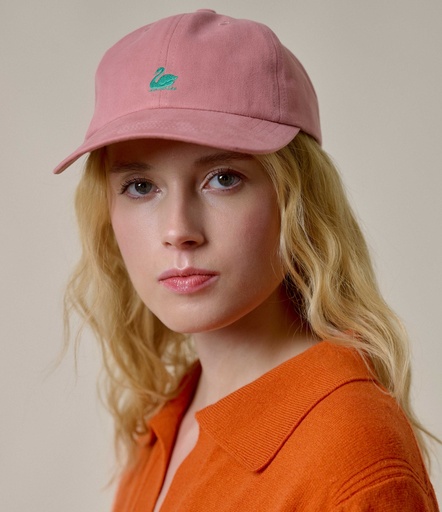 Rose Women Merz B. Schwanen CAP01 swan logo Caps | MERZ7395621