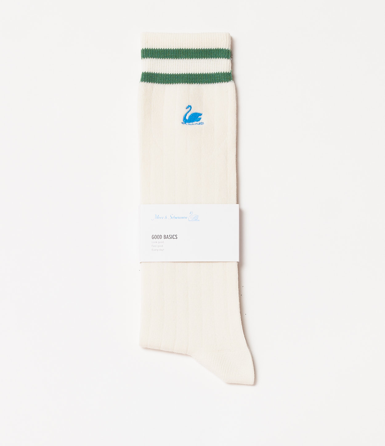 White Women Merz B. Schwanen GS08 cotton Socks | MERZ0293875